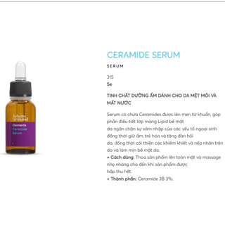 [Hàng công ty]Tinh chất dưỡng ẩm Ceramide serum juliette armand