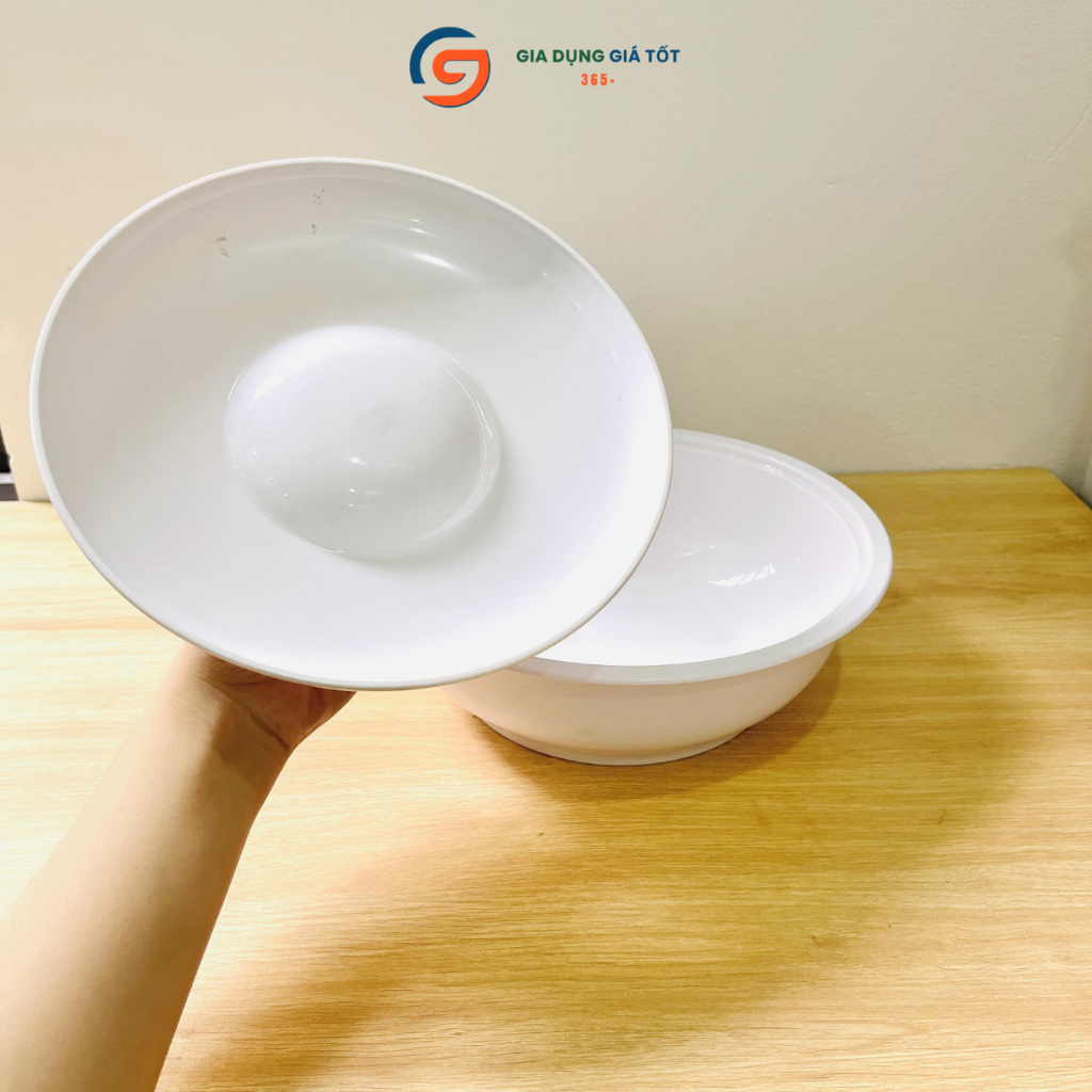 Âu, tô đựng có nắp đậy nhựa Song Long hàng chính hãng
