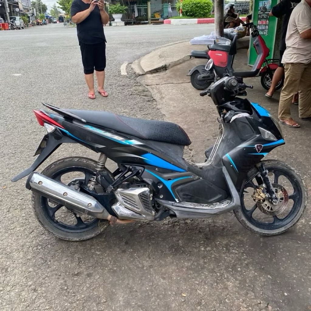 Da yên Yamaha Novo LX (no4) kiểu zin (sử dụng kim bọc yên)