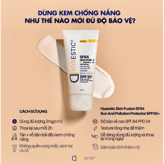 [ Hoả tốc + Kèm quà tặng ]  Kem Chống Nắng Bảo Vệ Da SF64 Skin Fusion - Chống Nắng Phổ Rộng Tối Ưu, Ngăn Ngừa Lão Hóa