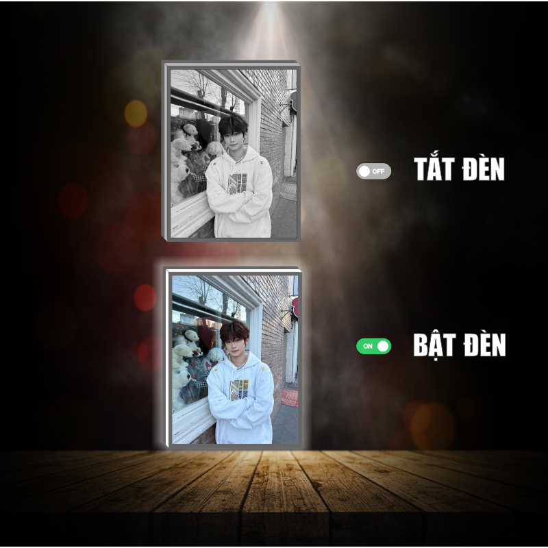 Tranh đèn led 3D đổi màu Phim Nghịch Ái - Revenged love/Ngô Sở Uý/Trì Sính - trang trí bàn làm việc, đèn ngủ