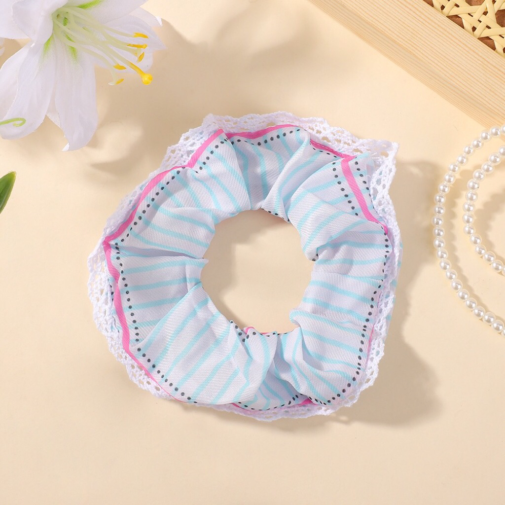 Dây Buộc Tóc Kẻ Caro nhiều màu
