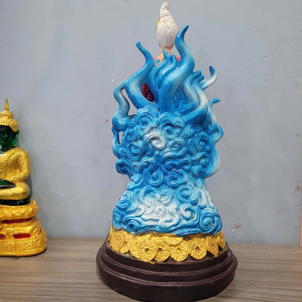 Tượng Trang Trí Để Bàn Hồ Ly Kích Thước 24cm - Món Quà Decor Tinh Tế