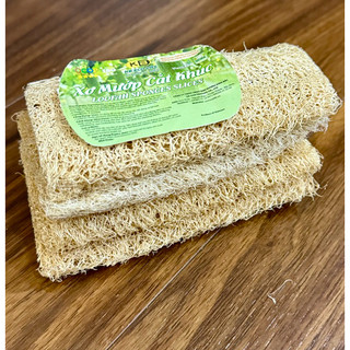 SET 4 XƠ KHÚC ÉP NGUYÊN BẢN KB Ecolife sử dụng đa năng để rửa bát hoặc bông tắm