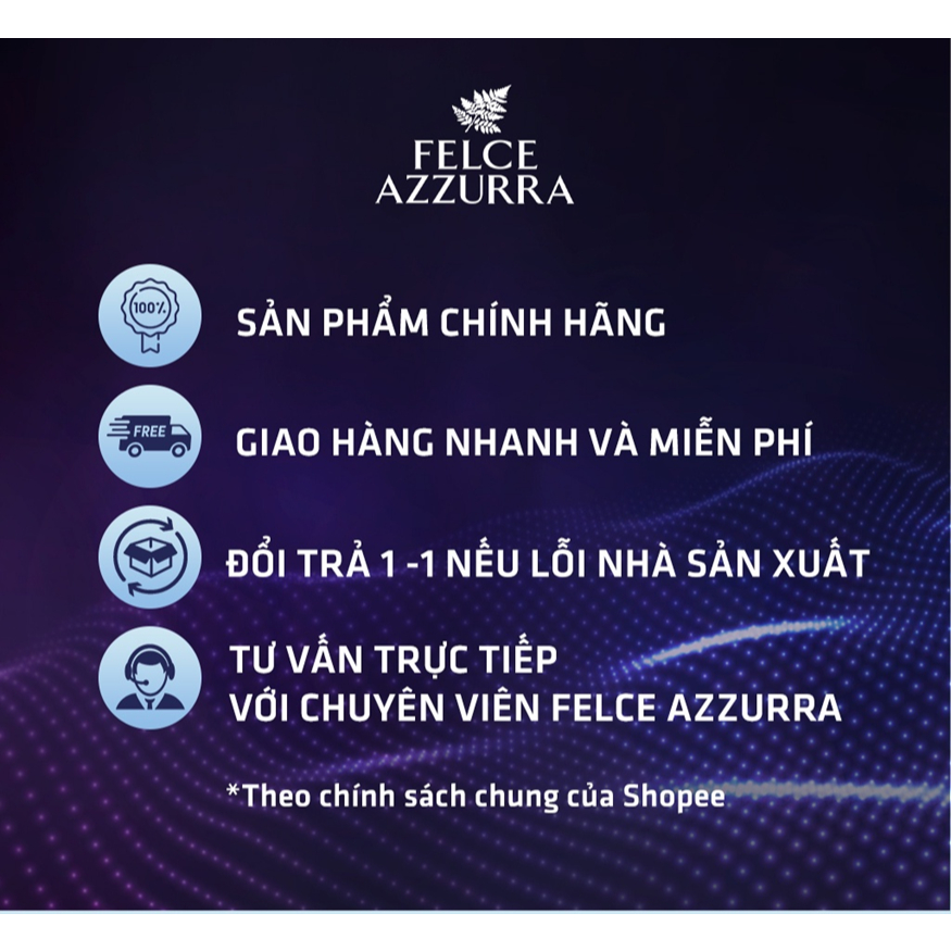 Sữa tắm gội toàn thân hương nước hoa cao cấp Ý, thể thao nam tính Felce Azzura Power Sport - NK Ý