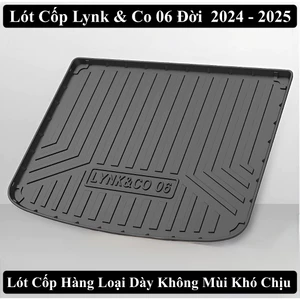 Lót Cốp Lynk & Co 06 Thảm Cốp Sau Lynk Co 06 Hàng Loại Dày