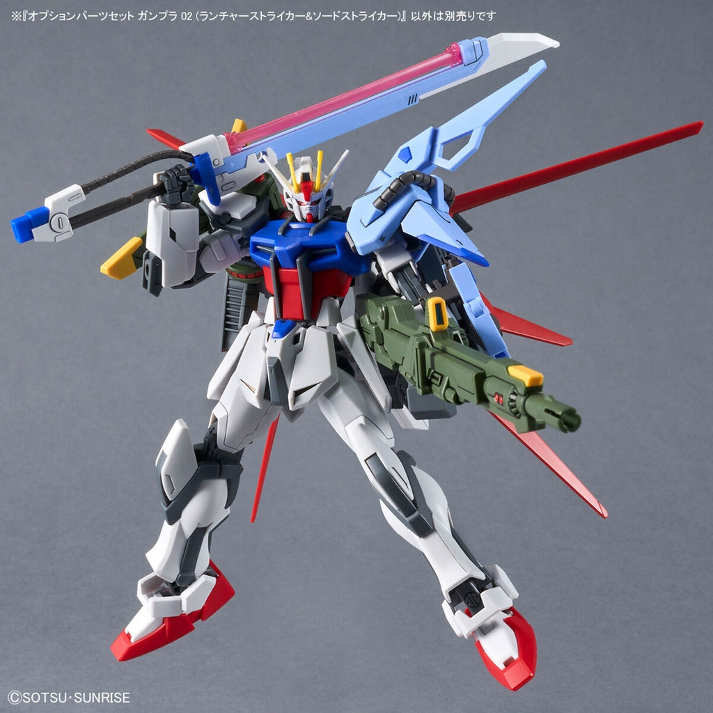 Mô Hình Phụ Kiện Option Parts Set Gunpla 02 (Launcher Striker & Sword Striker) (New Seal)