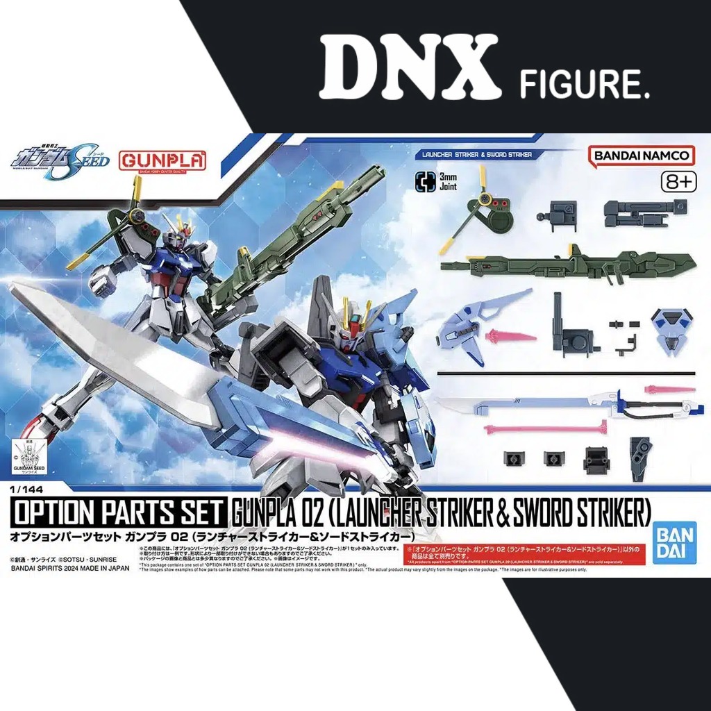 Mô Hình Phụ Kiện Option Parts Set Gunpla 02 (Launcher Striker & Sword Striker) (New Seal)