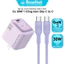 Bộ Sạc Nhanh 30W Basefast Củ Sạc GaN Mini Kèm Cáp Silicone 60W Cho 15/16/Android