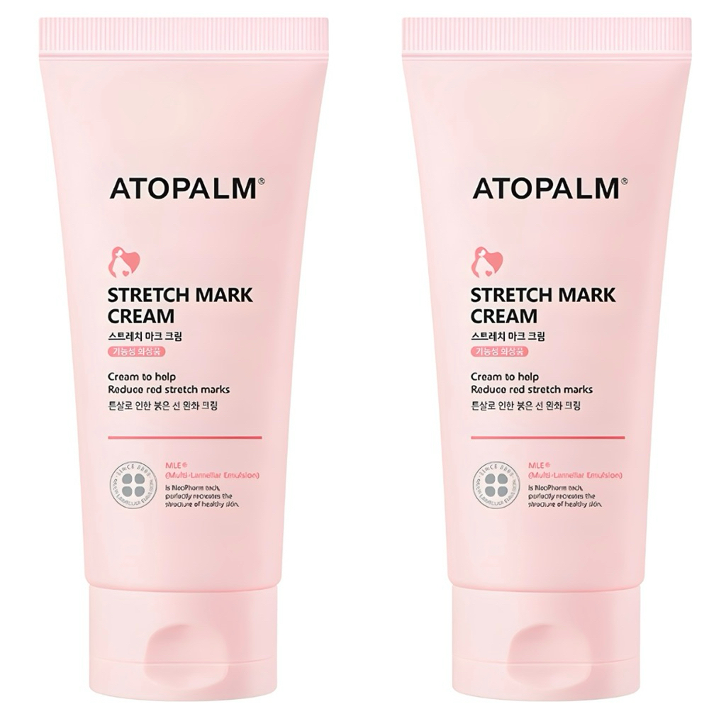 Atopalm Kem Chống Rạn Da 150ml + Dầu Massage Bầu 120ml | Dưỡng Ẩm, Làm Mềm Da
