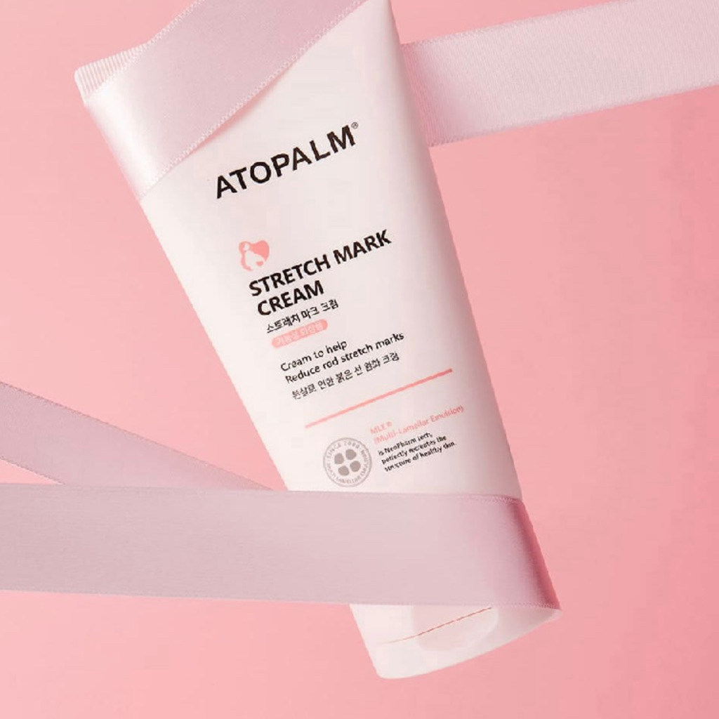 Atopalm Kem Chống Rạn Da 150ml + Dầu Massage Bầu 120ml | Dưỡng Ẩm, Làm Mềm Da