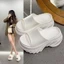 Dép Quai Ngang Nữ Độn Đế Thể Thao Cao 9cm Chất Liệu EVA Đúc Nguyên Khối Khang Anh