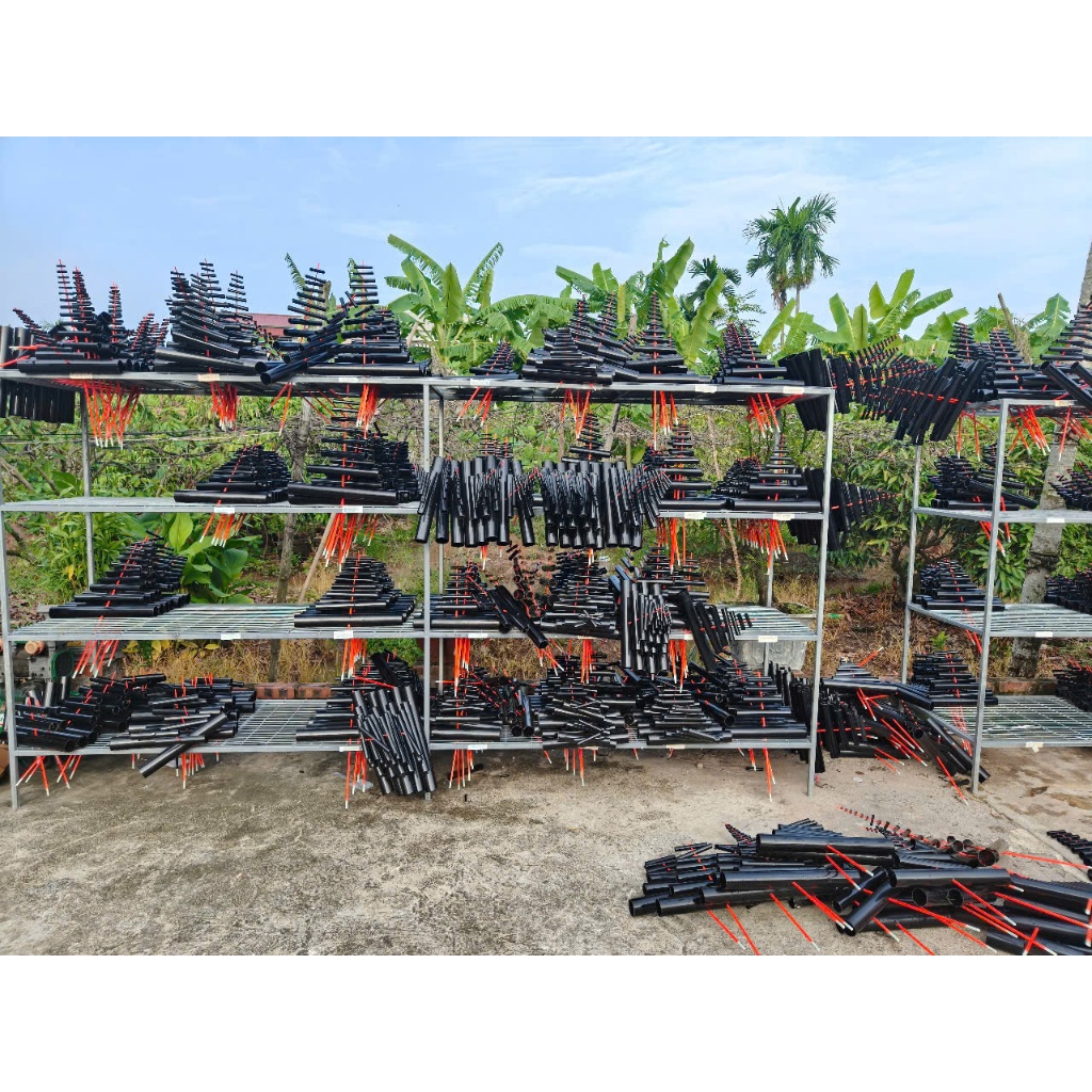 ống sáo nhựa khoan sẵn siêu nhẹ chống đâm bổ d17 đến d60
