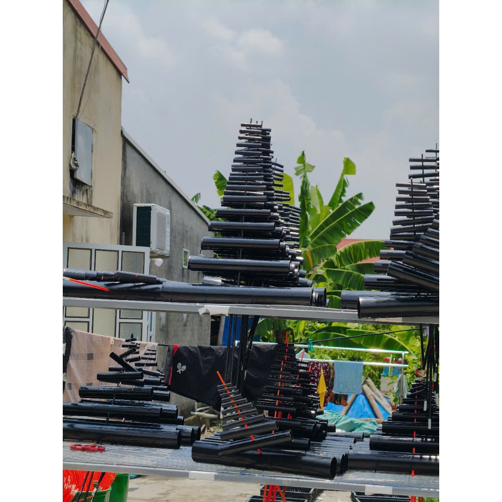 ống sáo nhựa khoan sẵn siêu nhẹ chống đâm bổ d17 đến d60