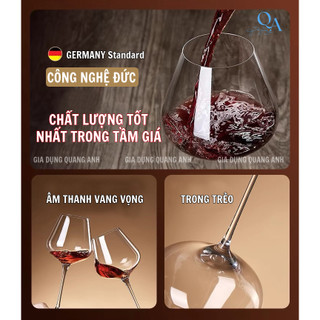 (TH) BỘ LY RƯỢU VANG thuỷ tinh pha lê cao cấp, Ly COCKTAIL, Ly sâm panh vang đỏ, CHAMPAGNE, vang trắng, wine glass