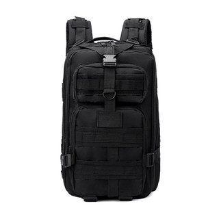 Balo phượt 35L vải Oxford chống nước, balo du lịch chiến thuật nam nữ siêu bền đẹp B03