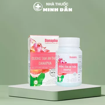 DƯỠNG TÂM AN THẦN DANAPHA 100V-Viên Uống Hỗ Trợ Giấc Ngủ, An Thần Tự Nhiên