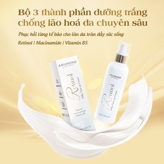 Kem Hỗ Trợ Dưỡng Trắng Body Arumore Retinol Milky Tone-up Cream 200ml Hàn Quốc
