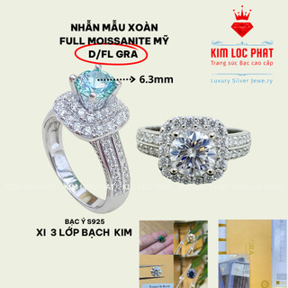 Women's 925 Silver Ring by KIMLOCPHAT - Trangsứcbạccaocấp