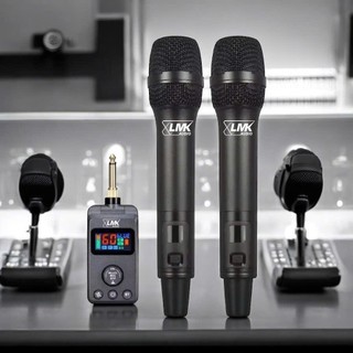 Micro Không Dây LMK Audio 990 Cho Loa Kéo, Loa Nghe Nhạc, Điều Chỉnh Echo, Bass, Treble, Volume Trực Tiếp Trên Thân Míc