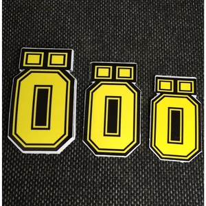 chữ O - Ohlins[8.3x4.7cm] decal cao cấp chống nước, sắc nét, bền màu, dính chặt. Hình dán logo trang trí mọi nơi