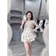 Áo thô boi hoa mềm ren móc sát nách