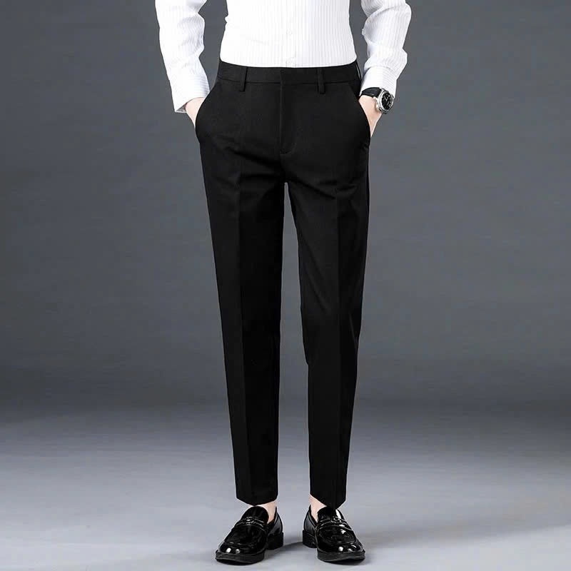 Quần dài tây âu Nam NDK-STORE cao cấp ống suông chất dày co giãn full team mạc, quần tây đi tiệc nam cao cấp NDK011