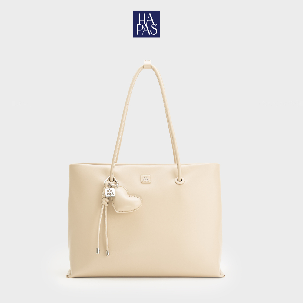 Túi Tote Quai Tròn Hearty Cỡ Lớn Size 35 HAPAS | BigBuy360 - bigbuy360.vn
