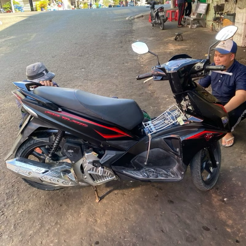 Da yên Honda Air Blade 125 2016-2019 kiểu zin (sử dụng kim bọc yên)
