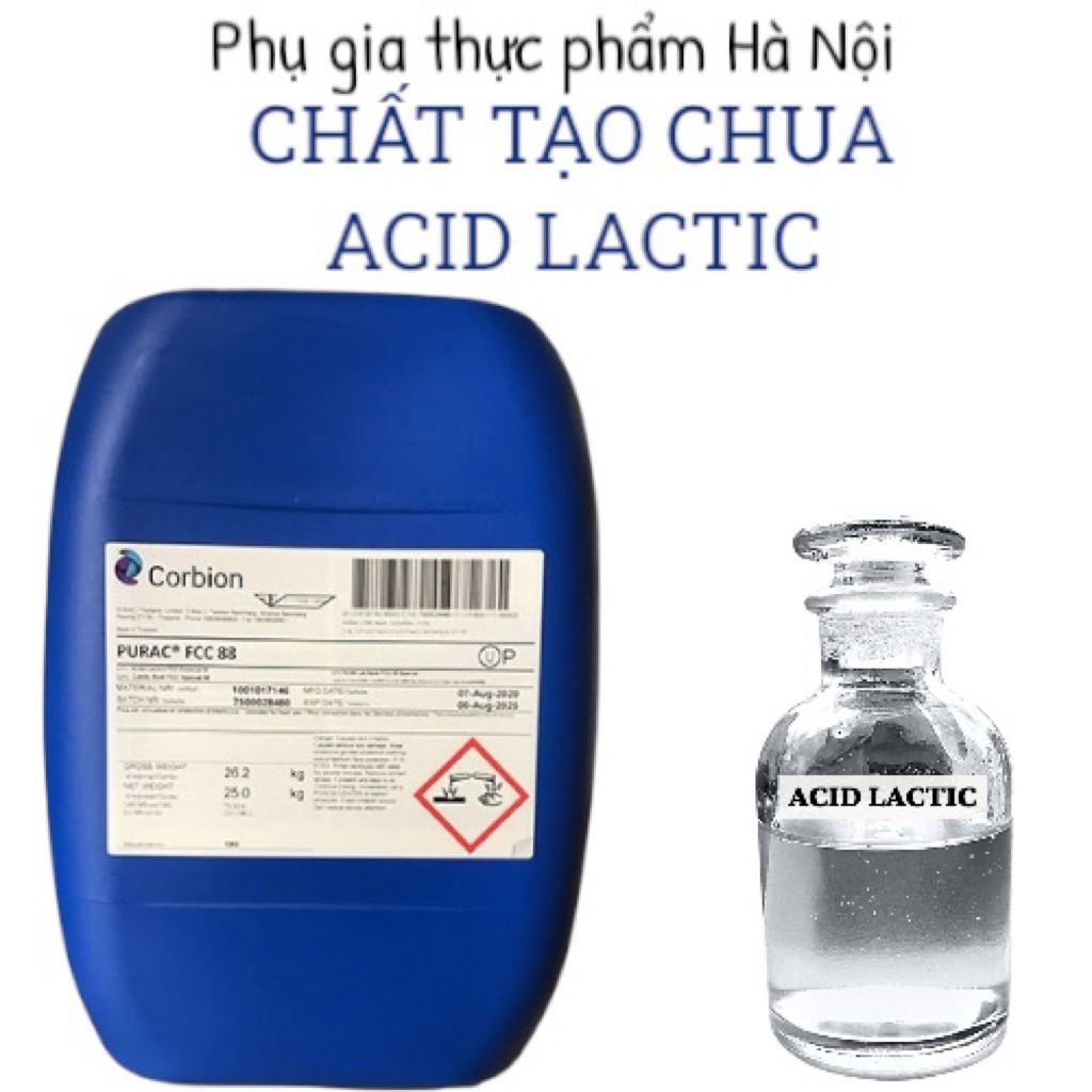 1kg Acid Lactic-Purac Thái Lan (Chất tạo chua trong thực phẩm) | Shopee ...