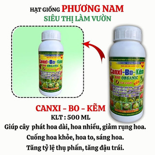 500 Ml - Phân Bón Canxi - Bo - Kẽm Organic  Phương Nam