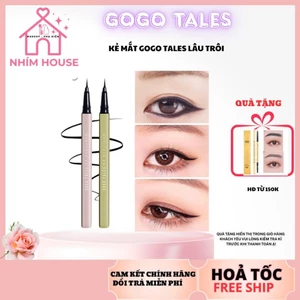 GOGO TALES Bút Kẻ Mắt nước nét mảnh không trôi, không lem 0.6g | NHÍM HOUSE