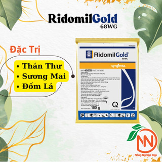 Ridomil Gold 100gr - Vàng Lá, Thối Rễ, Thán Thư, Đốm Lá, Sương Mai