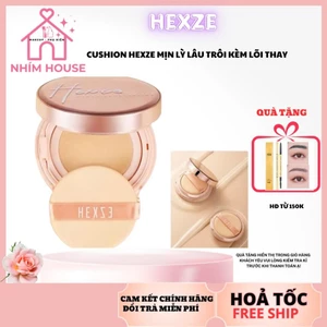 HEXZE Cushion cấp ẩm kiềm dầu lâu trôi 15g nâng tone tự nhiên LÕI THAY THẾ | NHÍM HOUSE