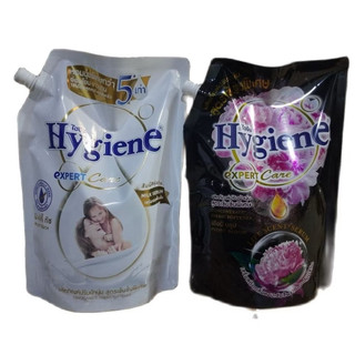 Combo 2 Túi Nước Xả Vải Hygiene Milky 1100ml Hương Thơm Dịu Nhẹ Tiện Dụng