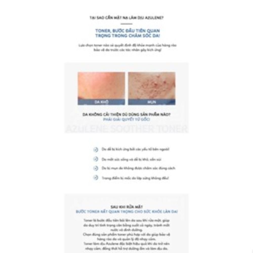 Nước hoa hồng làm dịu làn da DR.SANTE AZULENE SOOTHER TONER 200ml | DAMDAVN
