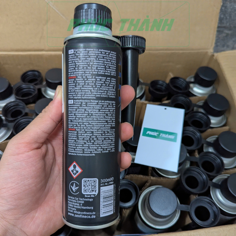 Dung Dịch Súc Béc, Vệ Sinh Kim Phun Buồng Đốt Ô Tô SENFINECO 9986 300ml Nhập Khẩu Đức - Chính Hãng