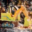 Đồ Chơi Xếp Hình 3D Bằng Gỗ Chủ Đề Xe Công Trình Và Máy Bay - Gỗ Ép Đã Sơn Màu Đẹp