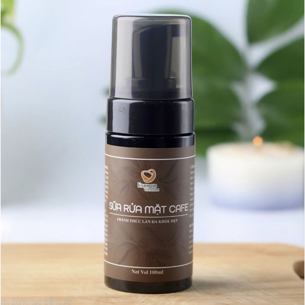 Sữa rửa mặt Cafe Escoco dưỡng ẩm trẻ hóa da