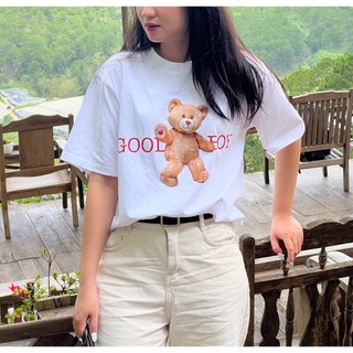 Áo Thun Nam Nữ TEEHOLIC Cotton Cao Cấp Phong Cách Retro Y2K Gấu Teddy - THSI131