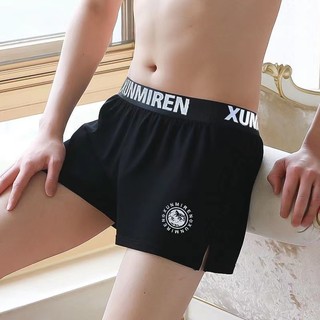 Quần đùi nam, quần ngủ thời trang cá tính, quần lót Cotton dáng rộng Thoải mái cho nam