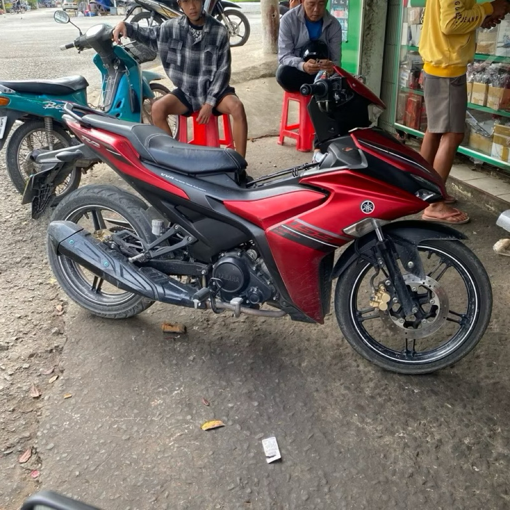 Da yên Yamaha Exciter 155 VVA kiểu zin (sử dụng kim bọc yên)