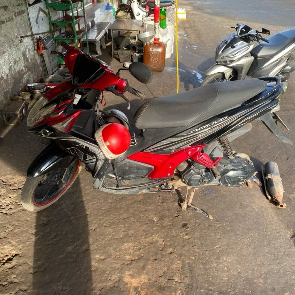 Da yên Yamaha Novo SX (no5) kiểu zin (sử dụng kim bọc yên)