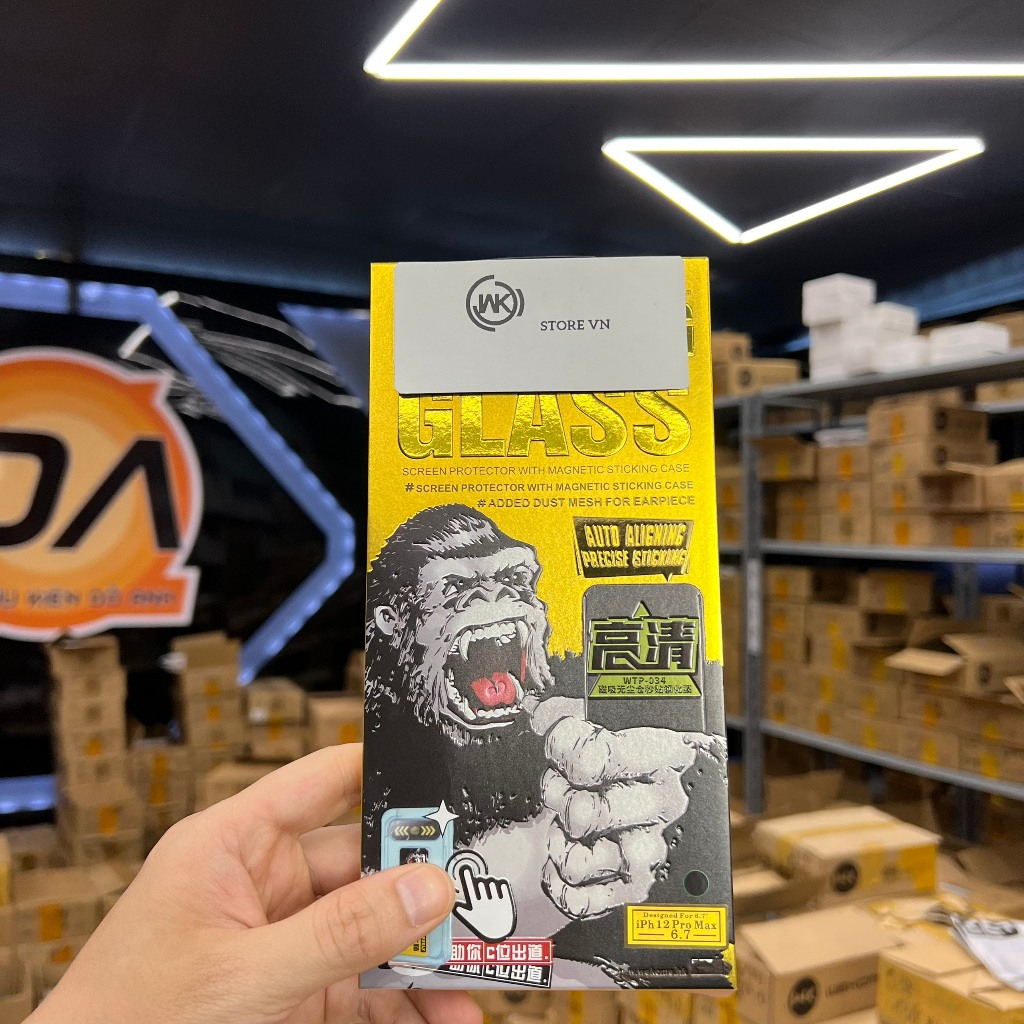 Kính cường lực có khung trợ dán KK trong và chống trộm cho IPhone 11 12 13 14 15 16 17Pro Promax