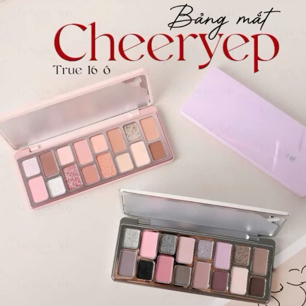 Bảng phấn mắt 16 ô Cheer Yep (QIANYAN) | BigBuy360 - bigbuy360.vn