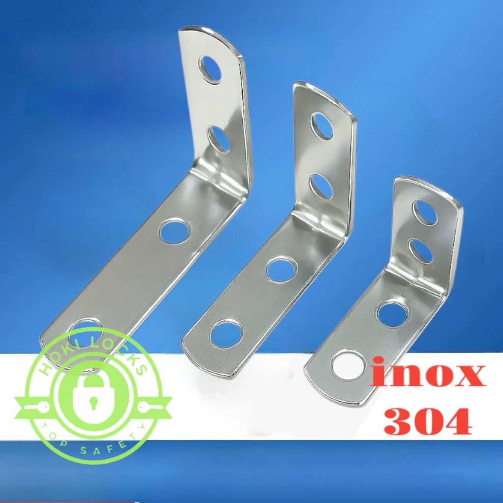 Ke Góc Chữ L Inox 304, Pát chữ L, Bát Kệ Tủ, Nội Thất Chất Lượng Không ...