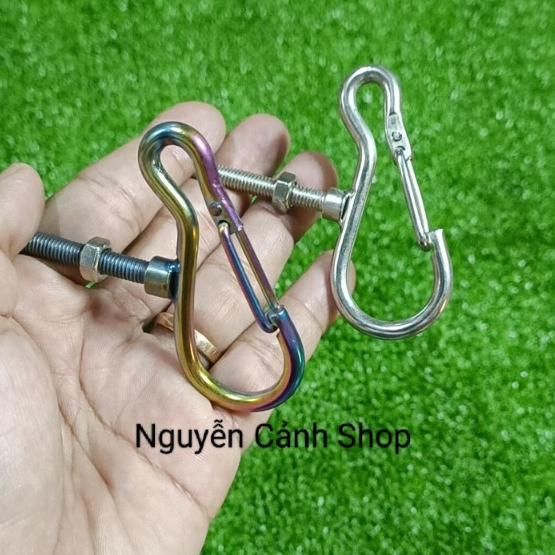 Móc treo đồ xe máy mẫu gạc ngan inox | Shopee Việt Nam
