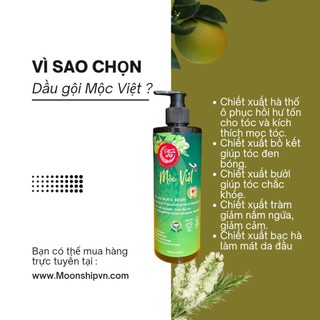 Dầu gội Mộc Việt Moon Ship