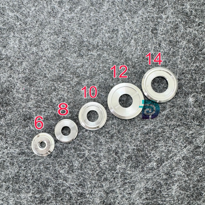 [HÌNH THẬT] Long đền Inox 304 6li-8li-Long đền kiểu Inox 304 gắn cho ...