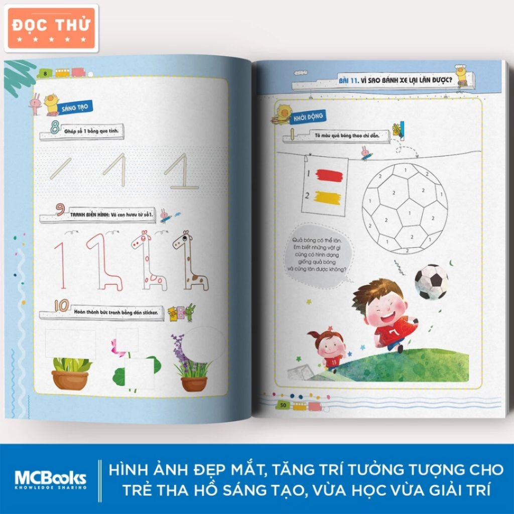 Sách - Pomath Toán Tư Duy Cho Trẻ Em 4 - 6 Tuổi (tập 5) - TKBooks